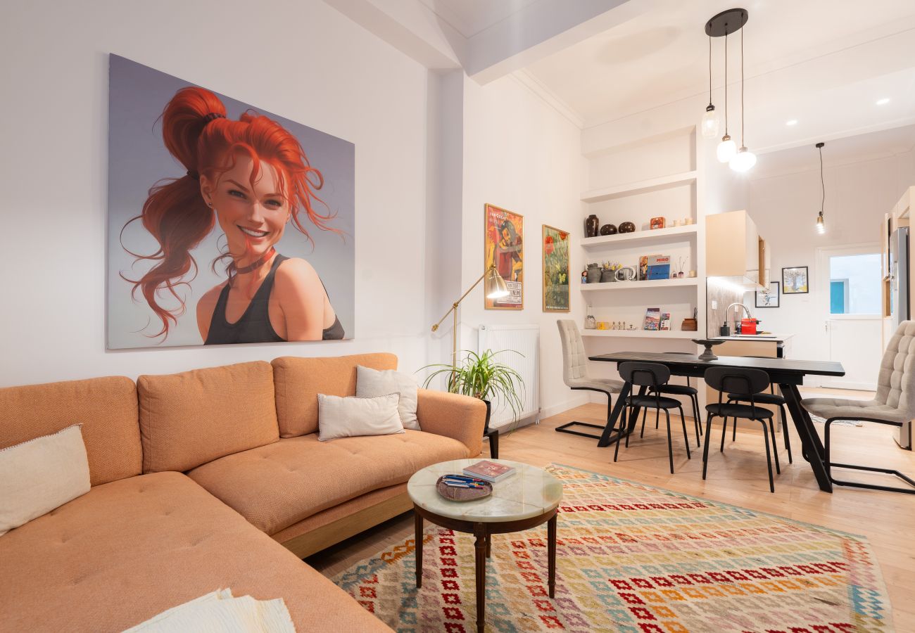 Apartment in Athens - 2BR Greek Home | Private Backyard 20' to Acropolis