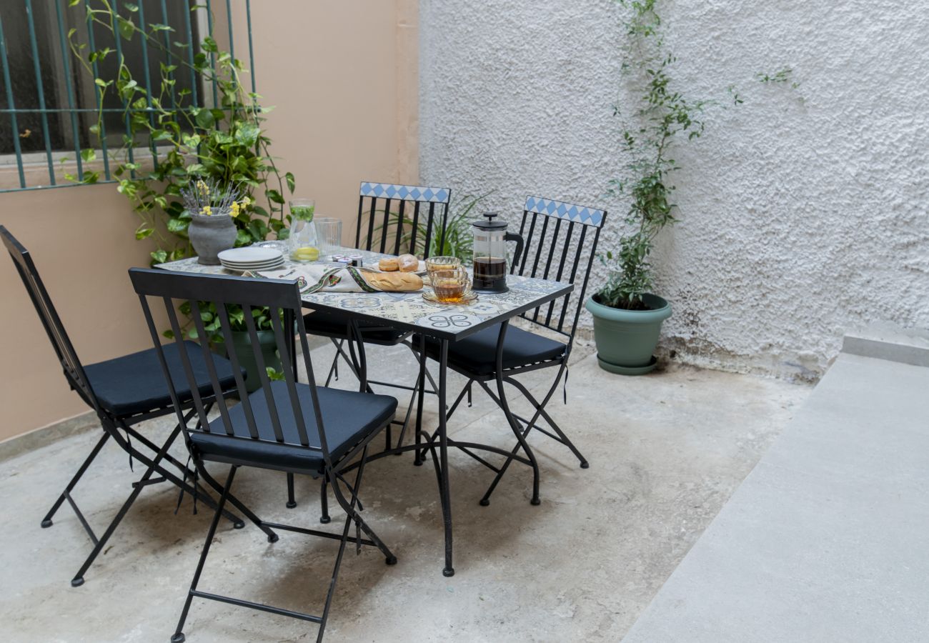 Apartment in Athens - 2BR Greek Home | Private Backyard 20' to Acropolis