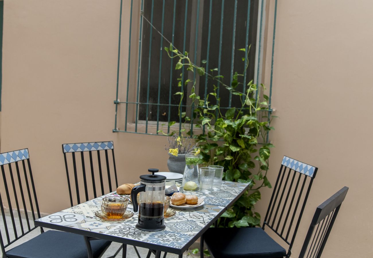 Apartment in Athens - 2BR Greek Home | Private Backyard 20' to Acropolis