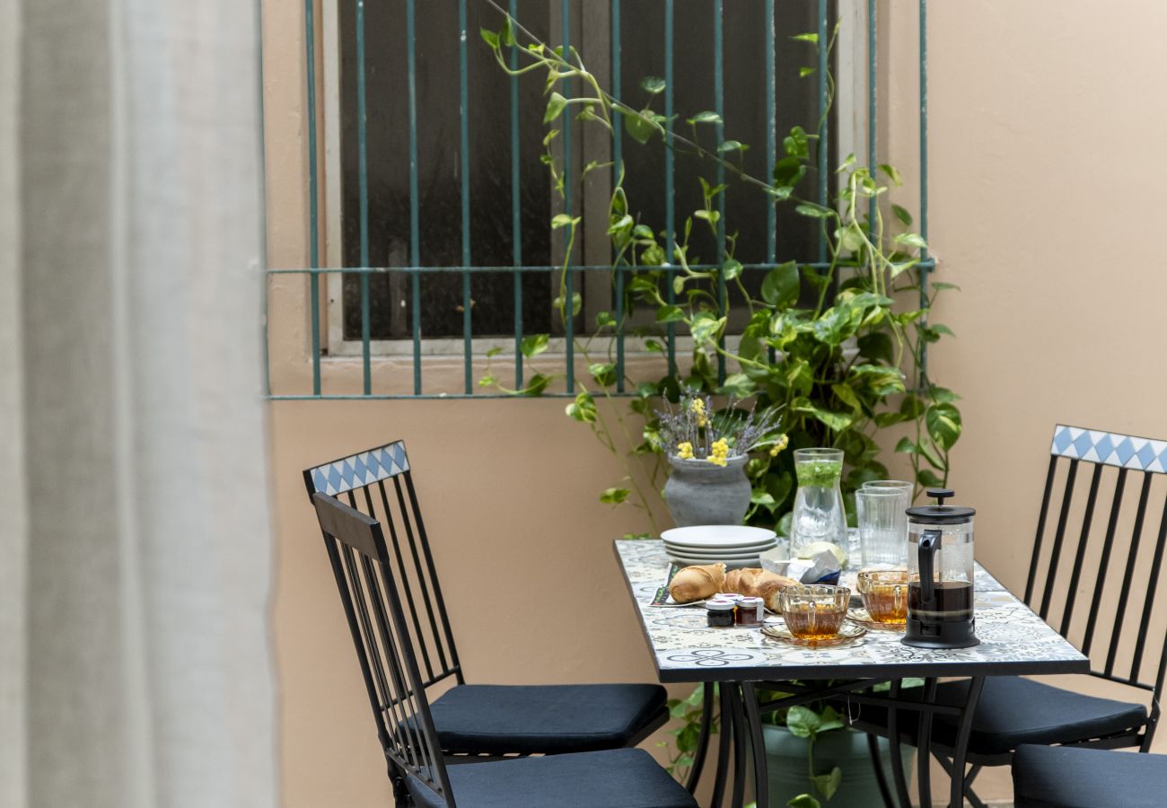 Apartment in Athens - 2BR Greek Home | Private Backyard 20' to Acropolis