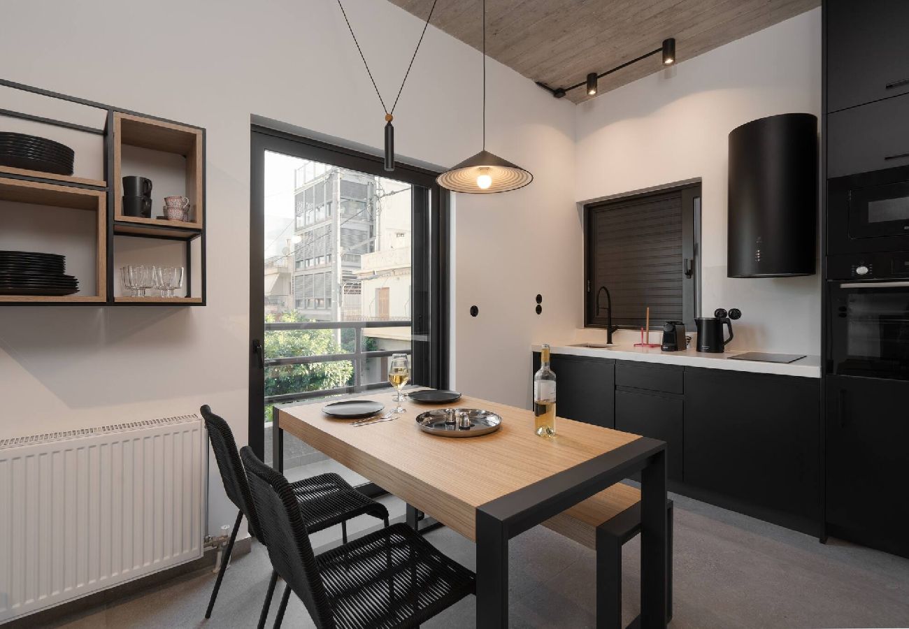 Apartment in Athens - 2BR Suite Apt • Acropolis Rooftop Views • By Metro