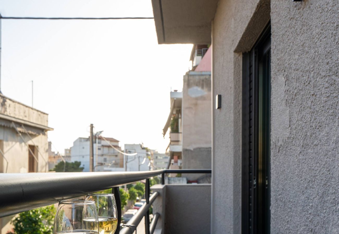 Apartment in Athens - 2BR Suite Apt • Acropolis Rooftop Views • By Metro