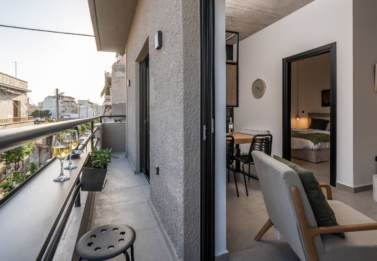 Apartment in Athens - 2BR Suite Apt • Acropolis Rooftop Views • By Metro