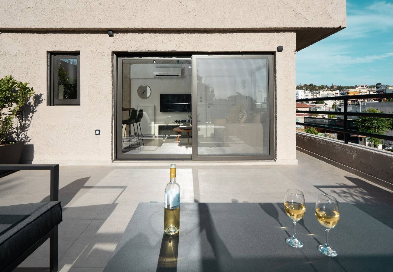 Apartment in Athens - 1BR Suite Apt Breathtaking Acropolis View