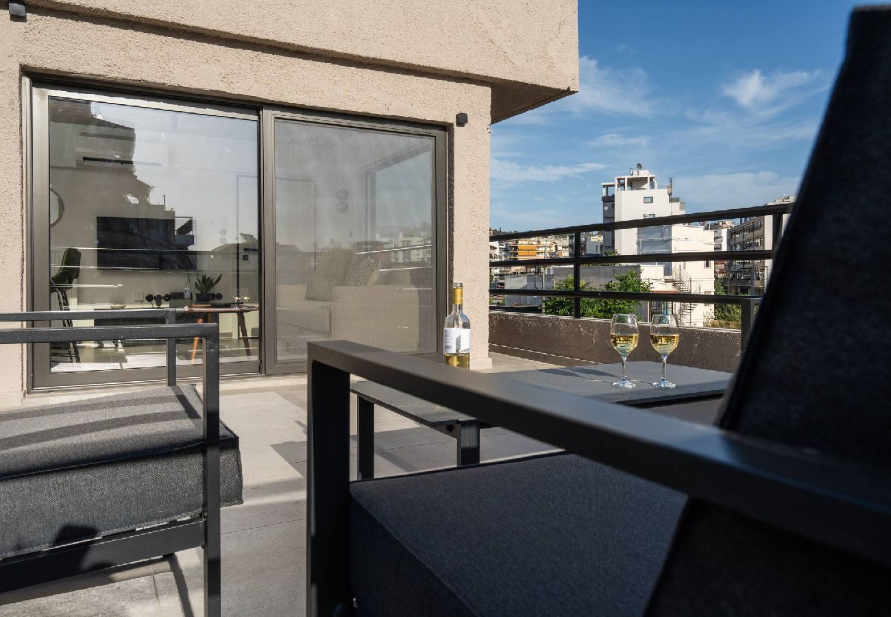 Apartment in Athens - 1BR Suite Apt Breathtaking Acropolis View