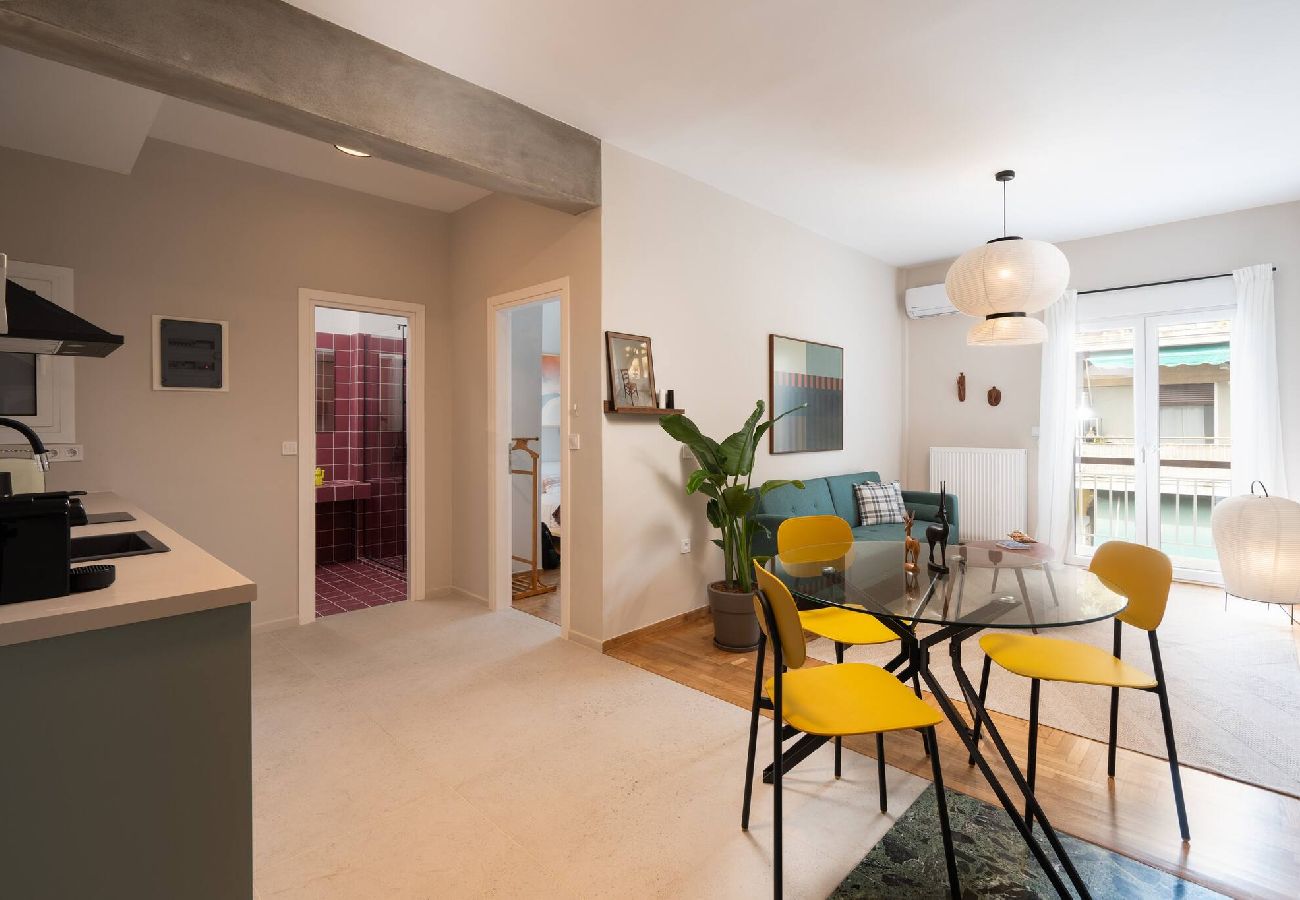 Apartment in Athens - Metro Living: 1-BR Modern Haven