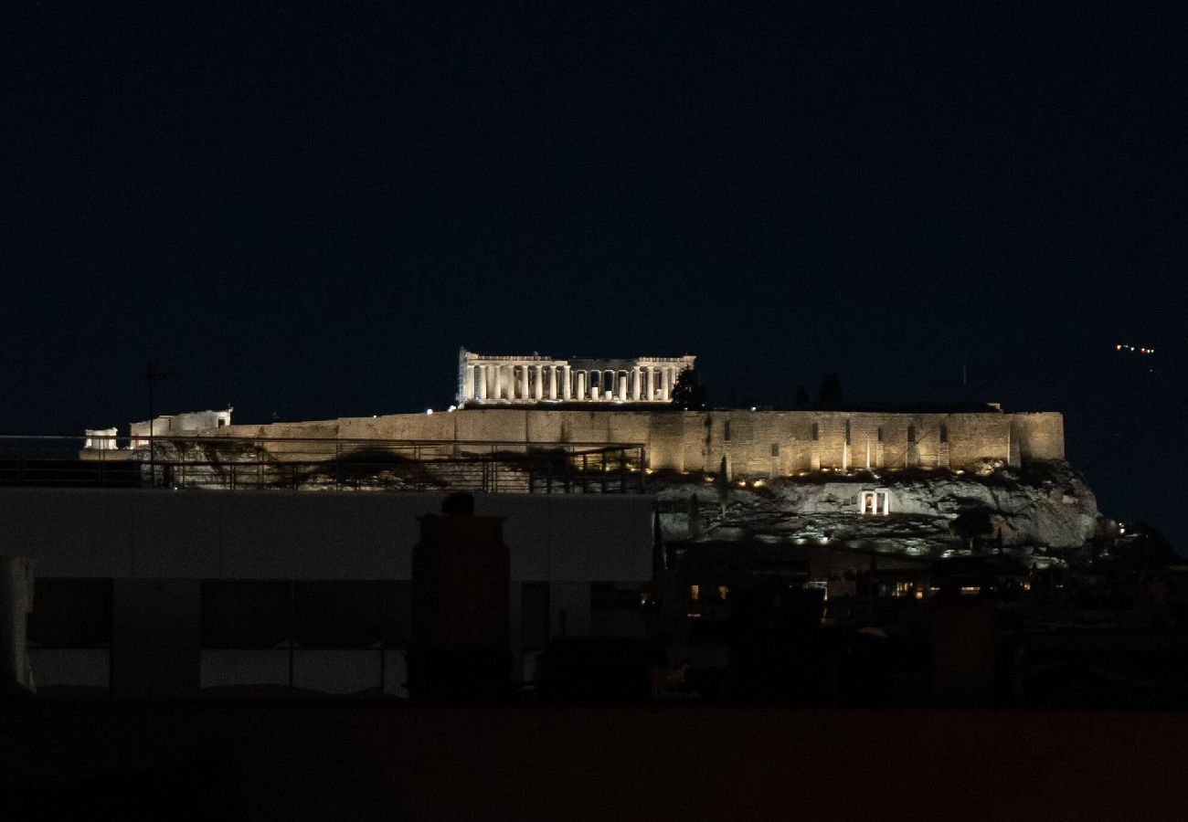 Apartment in Athens - Duplex | Acropolis View | 2 Balconies | By Metro