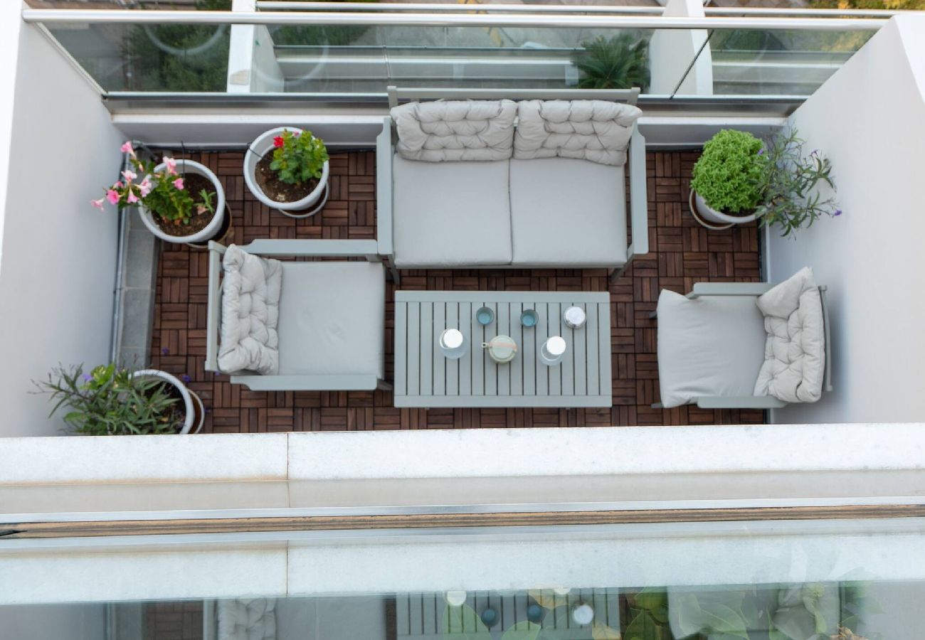 Apartment in Athens - Duplex | Acropolis View | 2 Balconies | By Metro