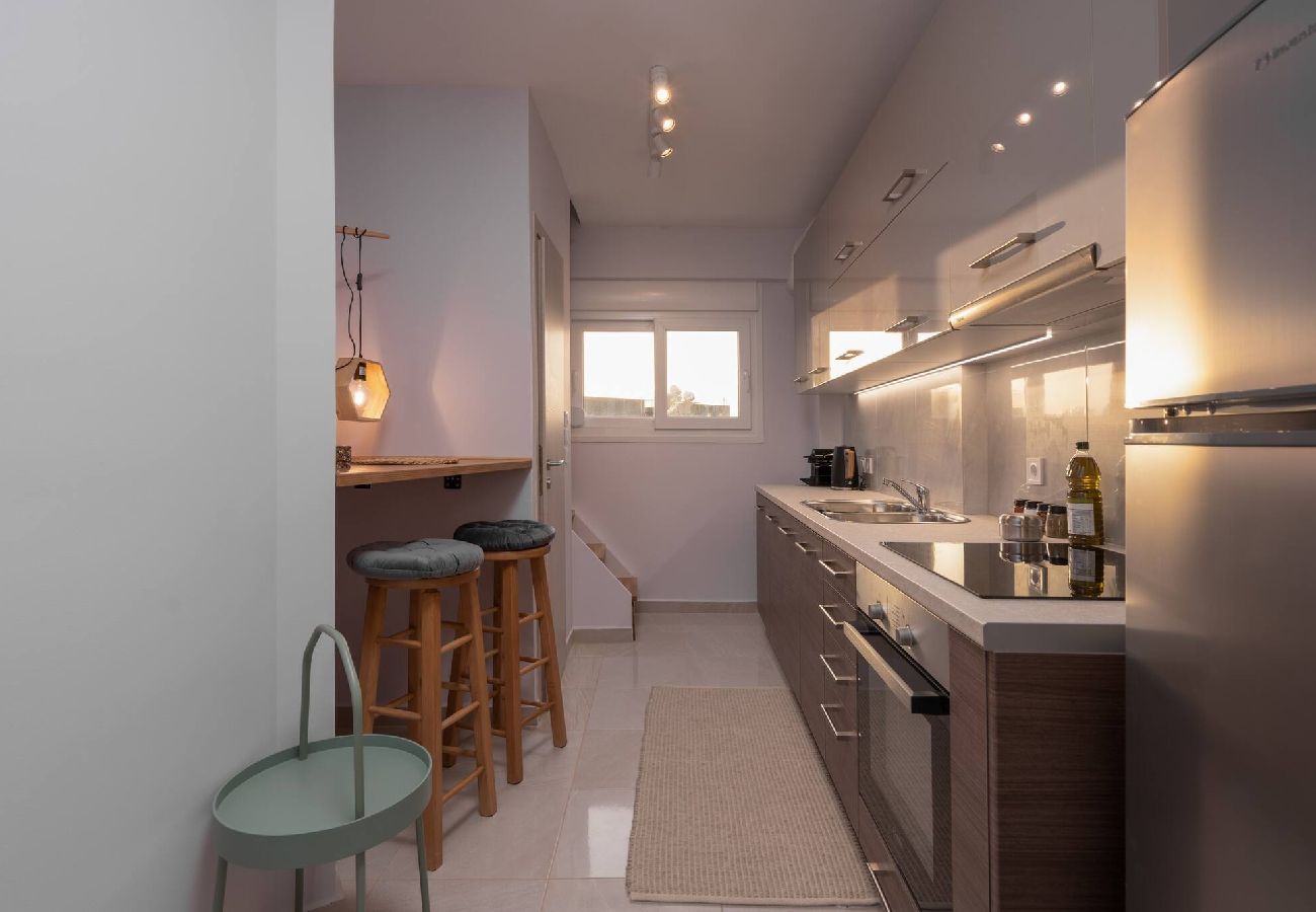Apartment in Athens - Duplex | Acropolis View | 2 Balconies | By Metro