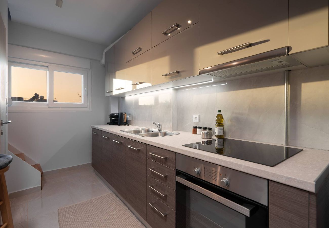 Apartment in Athens - Duplex | Acropolis View | 2 Balconies | By Metro