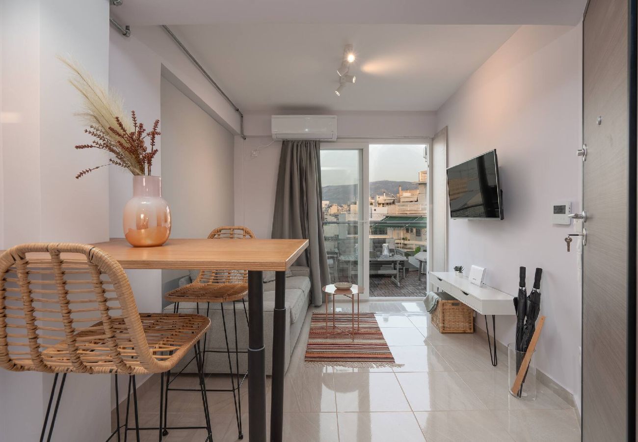 Apartment in Athens - Duplex | Acropolis View | 2 Balconies | By Metro