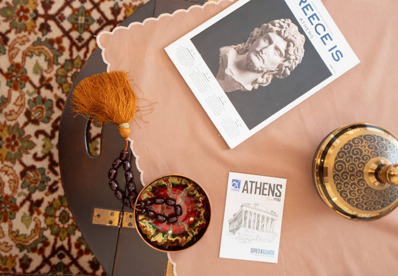 Apartment in Athens - Spacious & Retro 1BR · Big Balcony · 10' To Metro