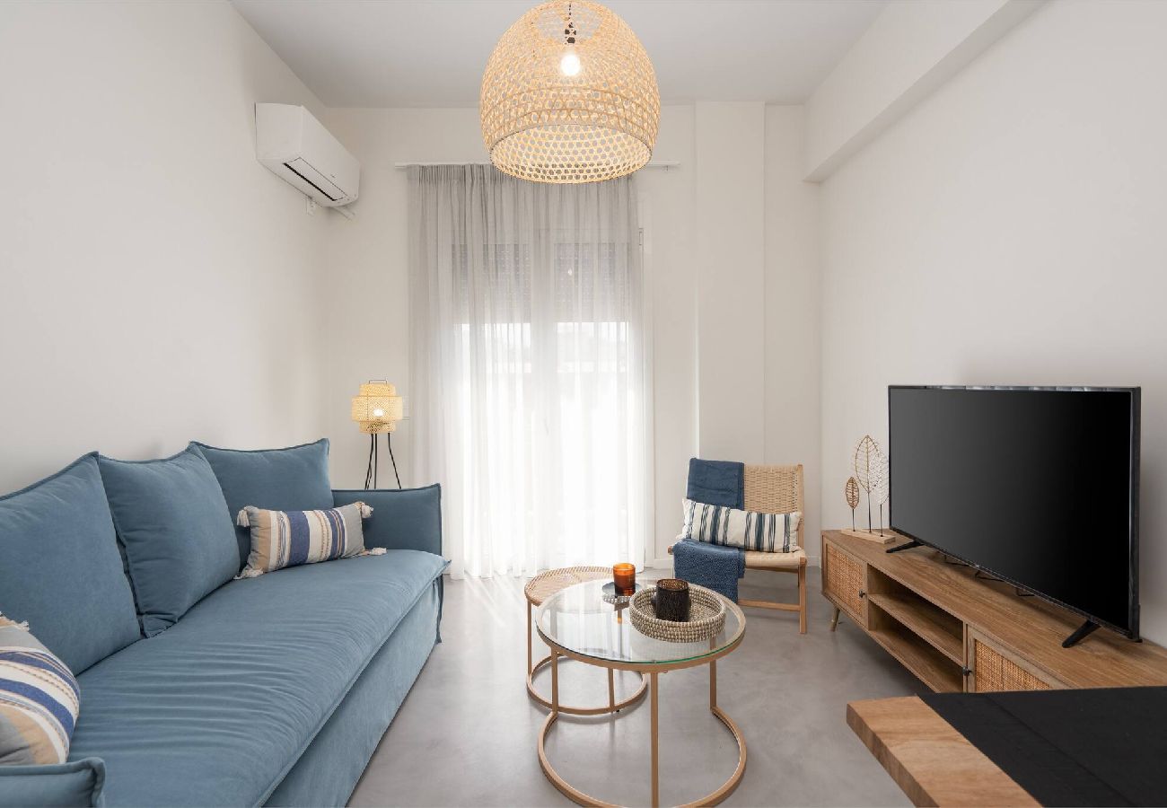 Apartment in Athens - 1BR Spacious Apt | Near Metro | Beautiful View