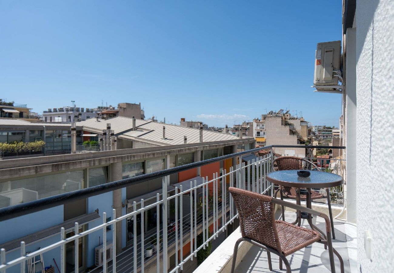 Apartment in Athens - 1BR Spacious Apt | Near Metro | Beautiful View