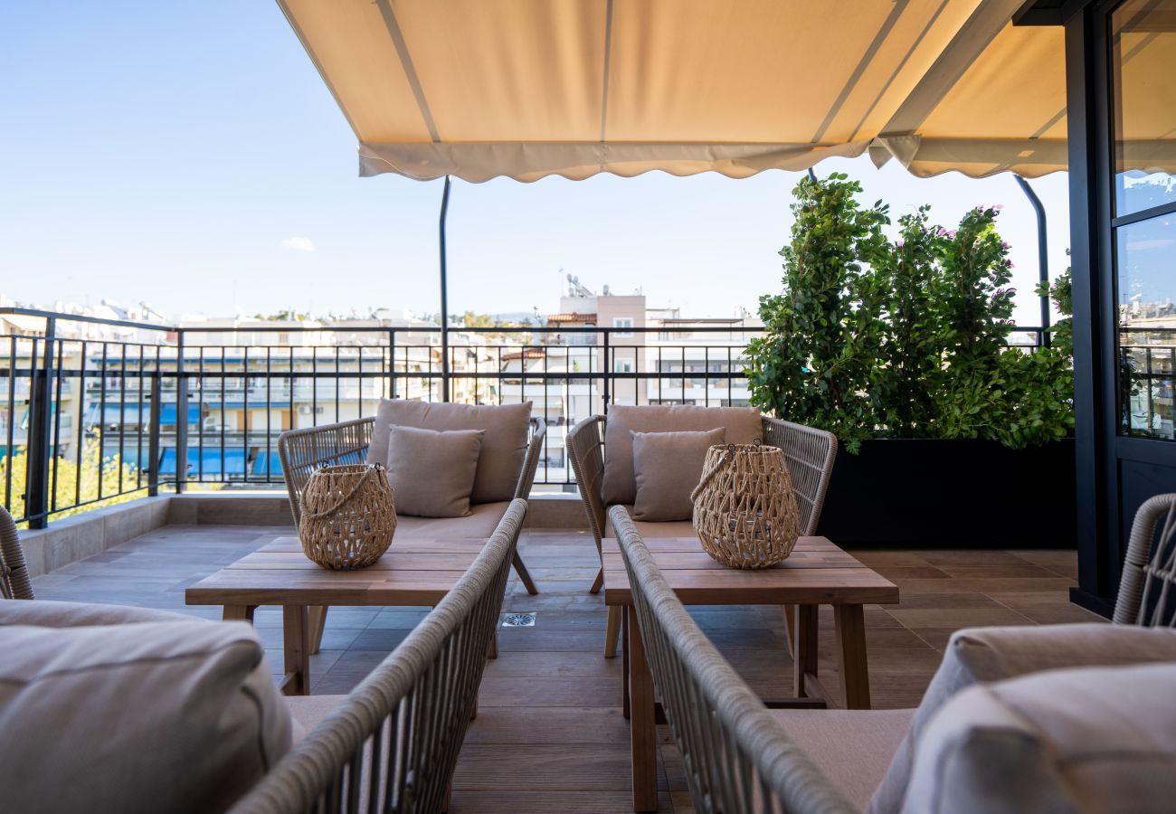 Apartment in Athens - Luxury Petralona Penthouse | Sleeps 7 | Near Metro