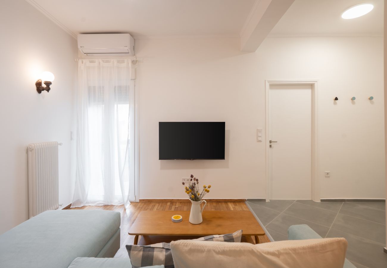 Apartment in Athens - 1BR Next to Metro | Modern Comfort