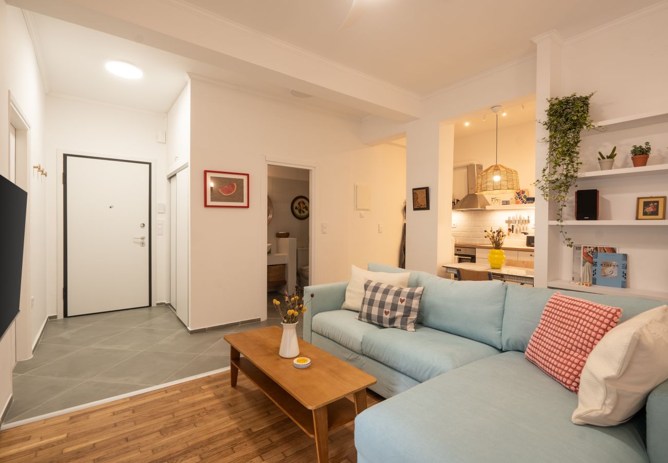 Apartment in Athens - 1BR Next to Metro | Modern Comfort