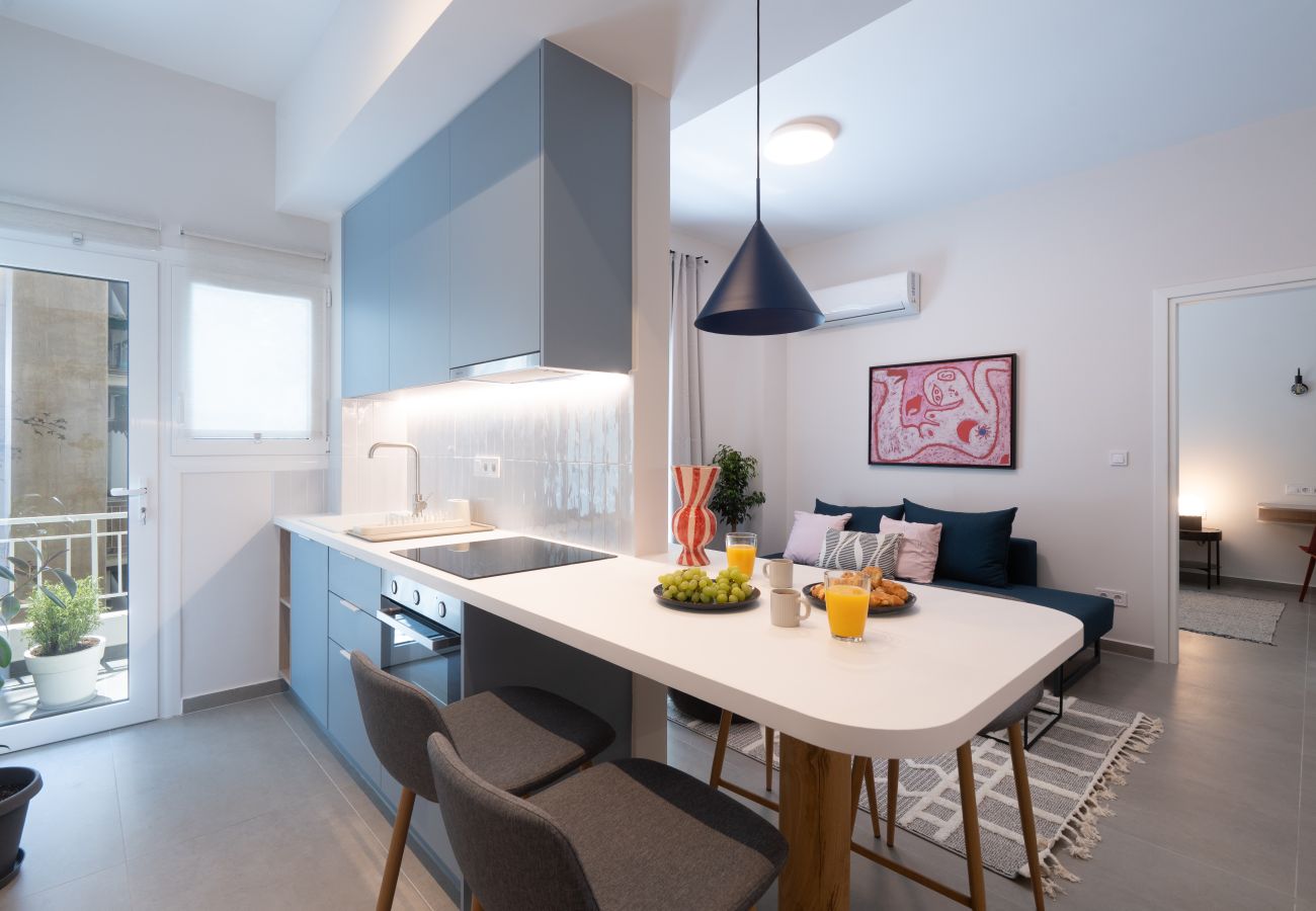 Apartment in Athens - 1BR Next to Metro Modern Living & Arcade Machine
