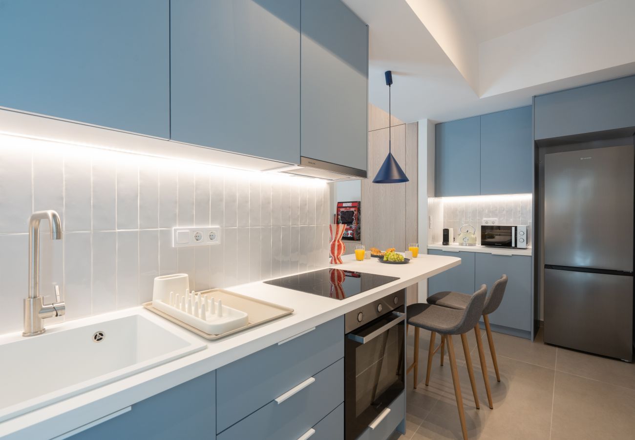 Apartment in Athens - 1BR Next to Metro Modern Living & Arcade Machine
