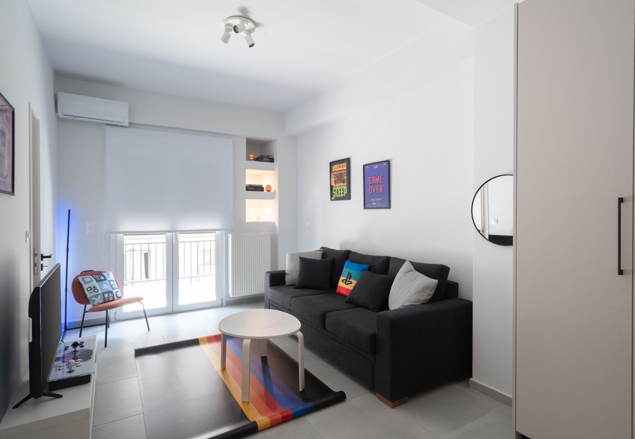 Apartment in Athens - Spacious 2BR · Playroom Board Games · Family-Home