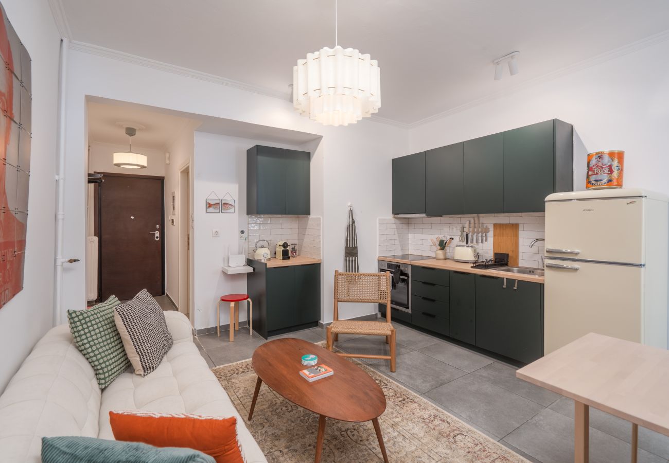 Apartment in Athens - 2BR Designer Apt Near Metro With Private Garden