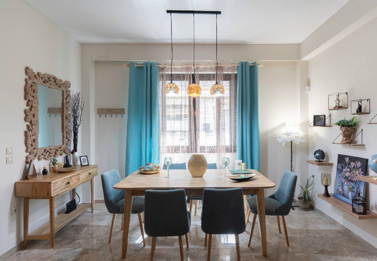 House in Athens - 3BR Private House w/ 3 Bathrooms & Amazing Balcony