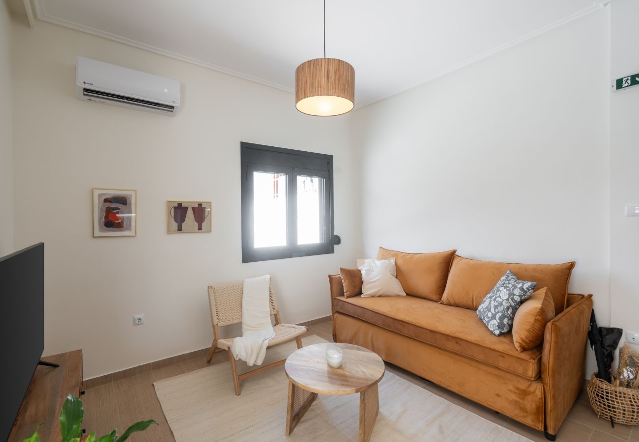 Apartment in Athens - 1BR Cozy Apt Near Metro w/ Huge Balcony &City View