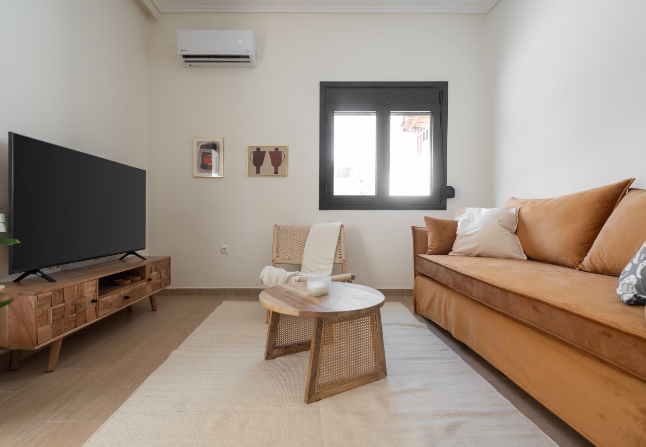 Apartment in Athens - 1BR Cozy Apt Near Metro w/ Huge Balcony &City View