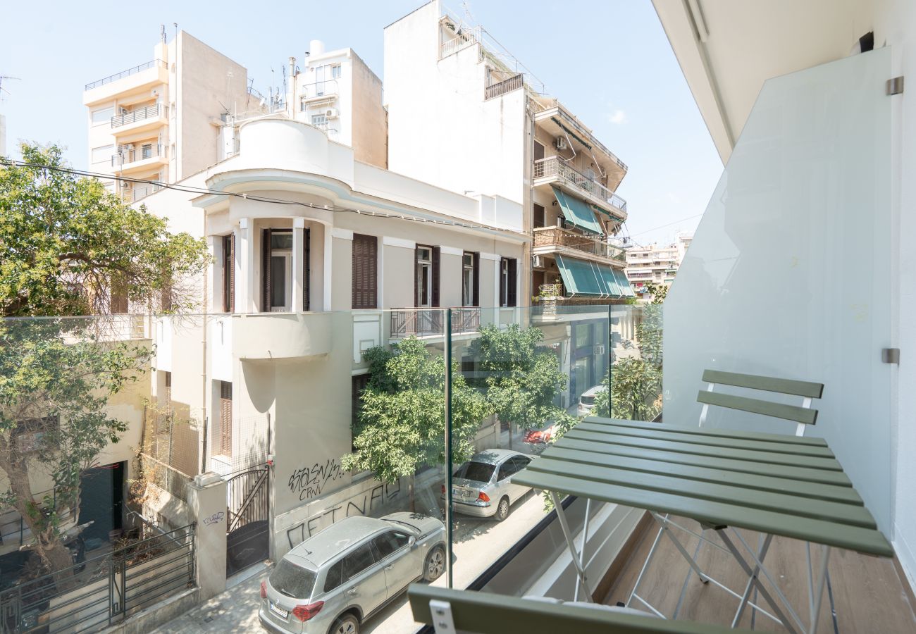 Apartment in Athens - Modern 2BR w/ Rooftop Sauna / Gym / Meeting Room