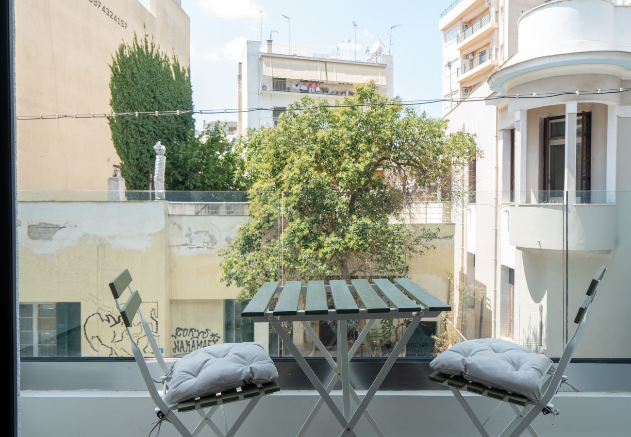 Apartment in Athens - Modern 2BR w/ Rooftop Sauna / Gym / Meeting Room