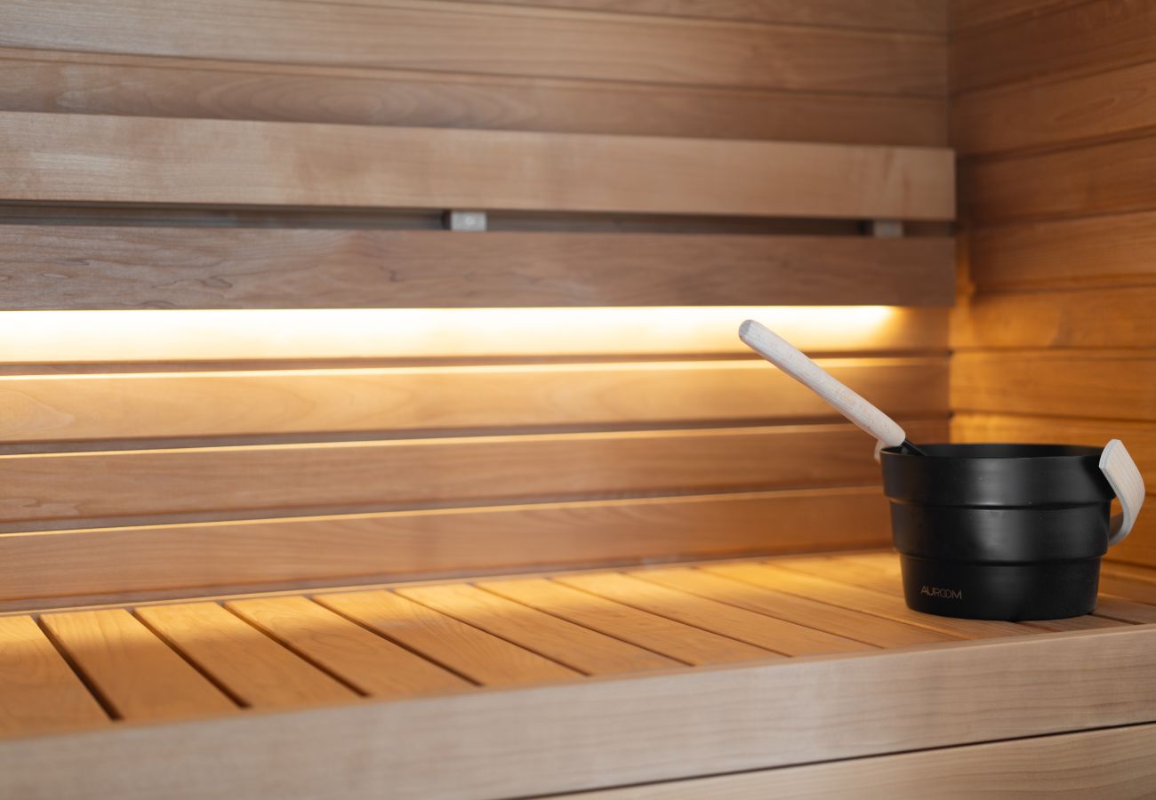 Apartment in Athens - Modern 2BR w/ Rooftop Sauna / Gym / Meeting Room