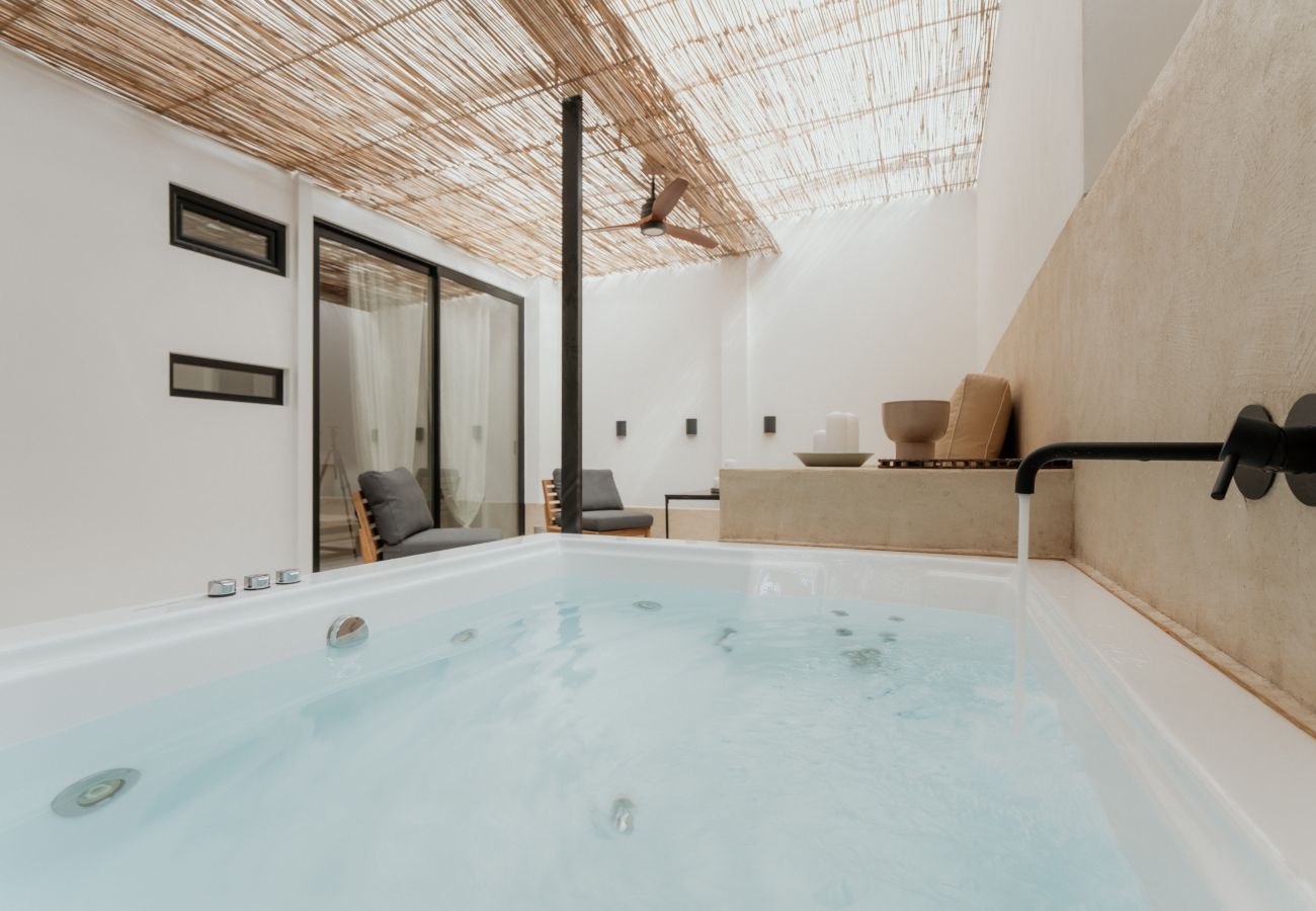 Apartment in Athens - 1BR Backyard Jacuzzi Retreat Near Acropolis
