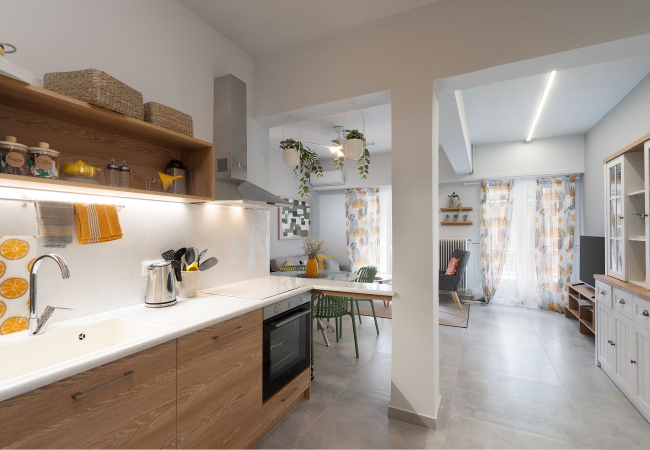 Apartment in Athens - Elegant 2BR Apt Near Acropolis & Metro