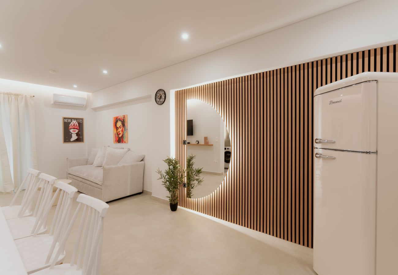 Apartment in Athens - 1BR Designer Suite Homey Feel Near Metro