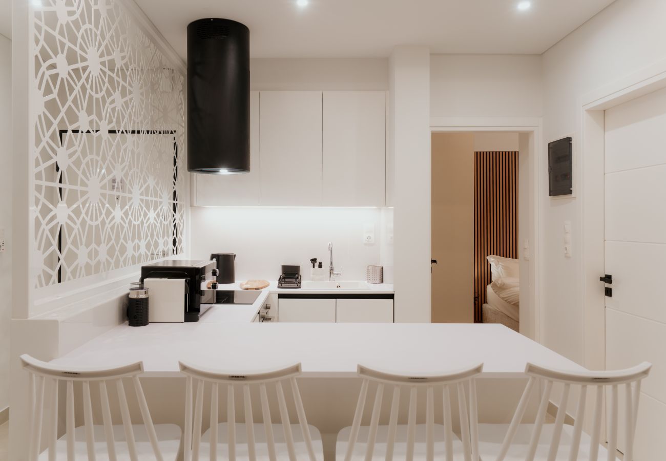 Apartment in Athens - 1BR Designer Suite Homey Feel Near Metro