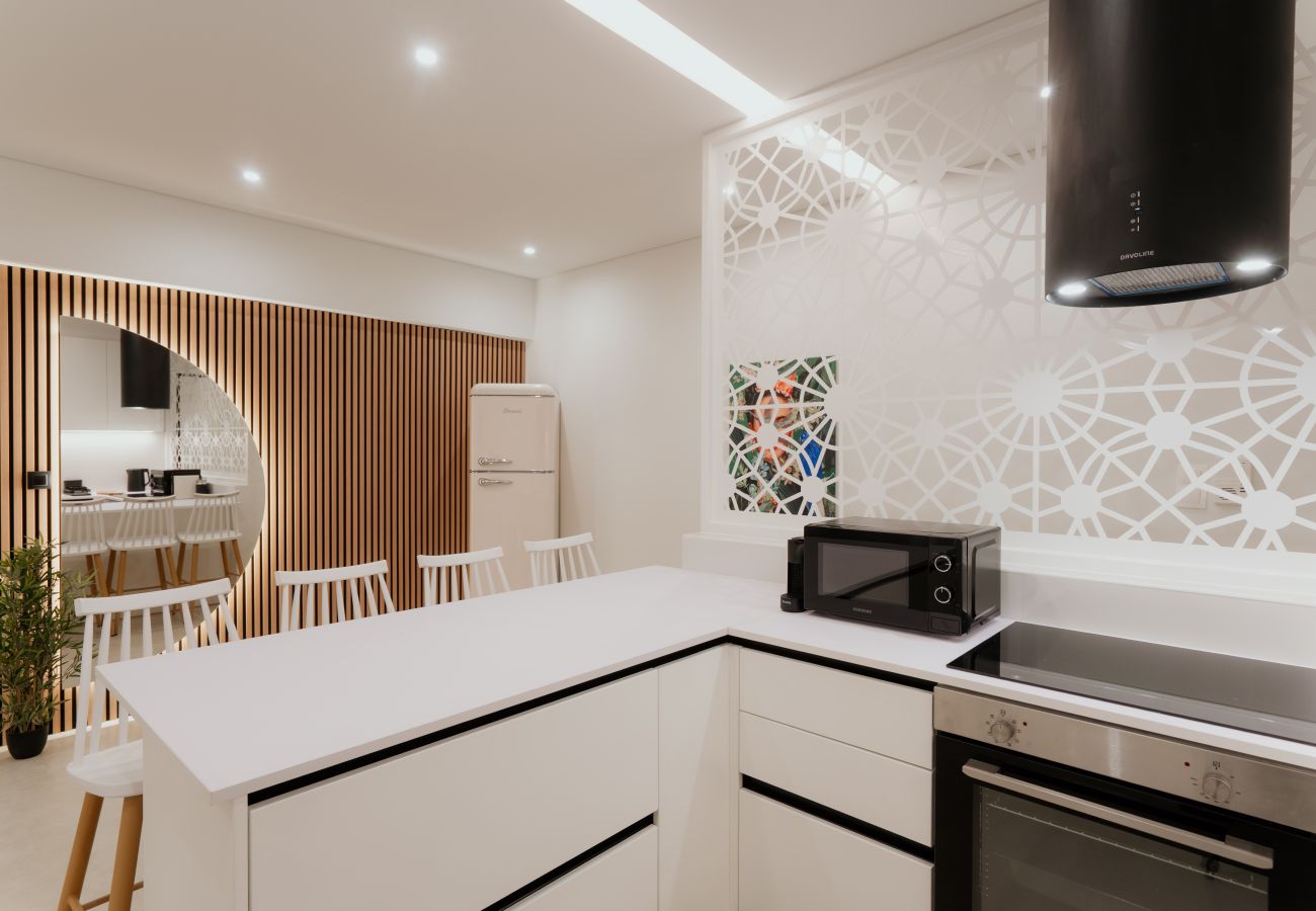 Apartment in Athens - 1BR Designer Suite Homey Feel Near Metro