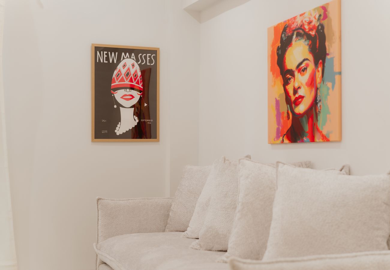 Apartment in Athens - 1BR Designer Suite Homey Feel Near Metro