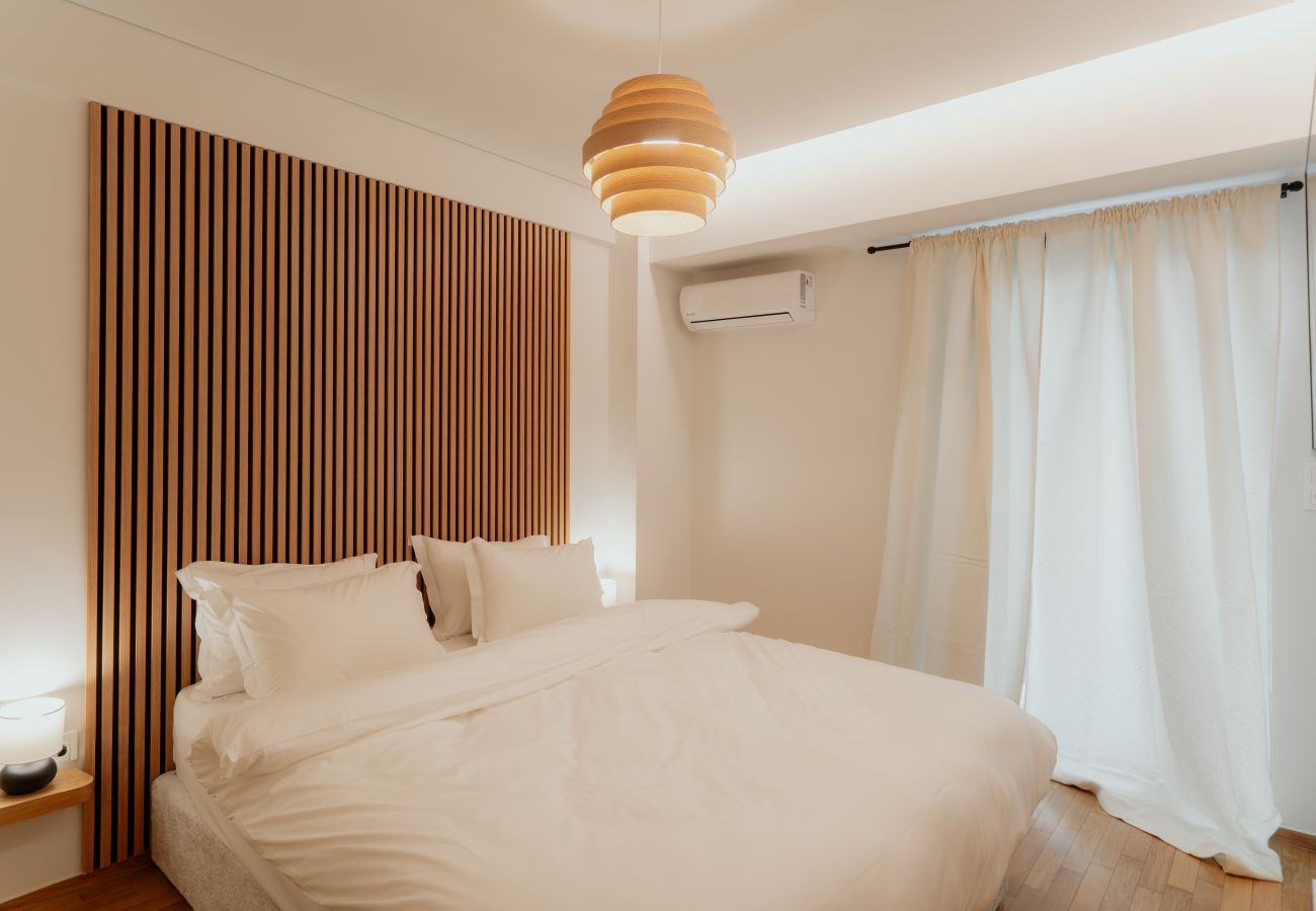 Apartment in Athens - 1BR Designer Suite Homey Feel Near Metro